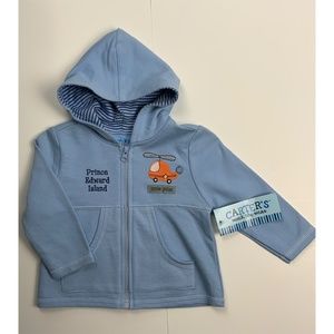 NWT VINTAGE CARTERS HOODIE 6-9 MONTHS (PRINCE EDWARD ISLAND)